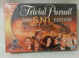 Trivial Pursuit SNL Edition DVD Hasbro 2004 New Sealed Board Game - $18.81