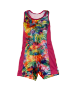 Danskin Pink Multi-Color Unitard Sz 6/6X - $13.16 CAD