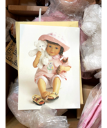Little Girls &amp; Boyds Doll Collection B. J. With Kenny 1827/6000 Mint 2001 - $112.86