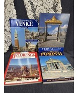 Book Lot of 4 - Tourist/Travel Books: Venice, Versailles, Pompeii, Florence - $11.88