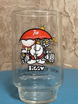Vtg 1977 Ziggy by Tom Wilson 7up Drinking Glass Cup Here&#39;s To Good Friends Bike - £8.13 GBP