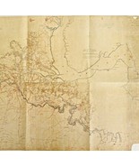 Map Potomac Army Civil War Reproduction 2004 23.5 x 18.5&quot; Military Histo... - $570.99 MXN