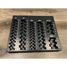 Kolibri Coin Sorting Tray – Bank Teller Change Counter Coin Counting &amp; S... - £13.93 GBP