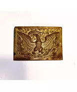 US Army E Pluribus Unum Eagle Brass Belt Buckle - $40.00