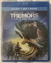 Tremors: A Cold Day in Hell (Blu-Ray &amp; DVD Combo) Jay Anstey, Alistair Black New - £7.20 GBP