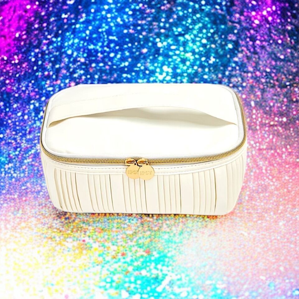 Primary image for IPSY Everything and More White Bag 9.5” x 5” x 3.5” New Without Tags - Bag Only