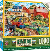 MasterPieces 1000 Piece Jigsaw Puzzle for Adults, Family, Or Kids - Barnyard Cro - £16.95 GBP