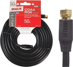 RCA 50ft RG6 Coaxial Cable - £30.36 GBP