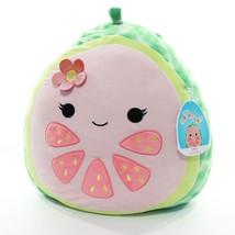 Squishmallows Lena the Guava Fruit 16&quot; Large Stuffed Plush Kellytoy NEW with Tag - $35.68