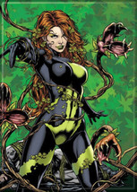 DC Comics Batman Poison Ivy On Green Comic Art Refrigerator Magnet, NEW ... - £3.98 GBP