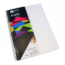 Quill Brights A4 Visual Art Diary 120pg - Frosted - $29.52