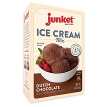 Junket Dutch Chocolate Ice Cream Mix 4 Oz Kosher &amp; Gluten Free 03/2024 - 8 Pack - £18.45 GBP