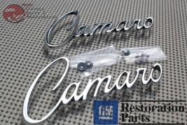 68-69 &quot;Camaro&quot; Script Fender Emblems, pair - £32.57 GBP