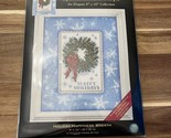 Dimensions Gold Nuggets Holiday Happiness Wreath Counted Cross Stitch Ki... - $18.99