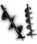 10&quot;(250)  and 6&quot;(150mm) Earth Post Hole Auger Bits - $109.74 CAD