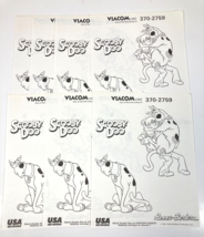 Vintage SCOOBY-DOO 1991 Promotional 8.5 X 11 Coloring Sheet Lot 7 HANNA-BARBERA - £19.37 GBP