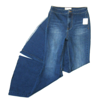 NWT Free People Just Float On in Blue High Rise Super Flare Stretch Jean 27 x 33 - £48.28 GBP
