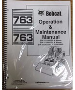 Bobcat 763 Skid Steer Operation &amp; Maintenance Manual Operator/Owner&#39;s 3 ... - $22.08