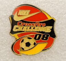 Vintage Lapel Pin Event Souvenir 2008 Nike Crossfire Challenge Girls Soc... - $9.89