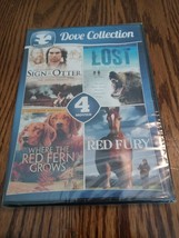 4-Movie Dove Collection (DVD, 2016) Where the Red Fern Grows / Red Fury / Sign - £7.86 GBP