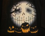 TeeFury Nightmare LARGE Shirt &quot;Once Upon a Pumpkin&quot; Before Christmas BLACK - £11.36 GBP