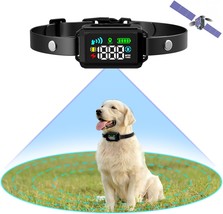 Electric Fence For Dogs,Gps Wireless Dog Fence With Memory Function,Electric Sat - $90.99