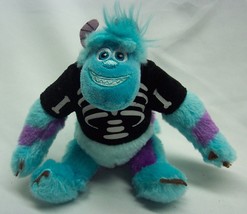 Walt Disney Monsters Inc. Sulley In Skeleton Shirt 5&quot; Plush Stuffed Animal Toy - £11.85 GBP