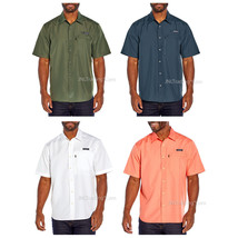 NWT Eddie Bauer Men&#39;s Short Sleeve Summer Light Woven Tech Shirt UPF 40 ... - $39.99