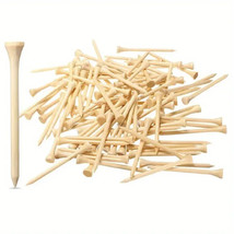 20pcs Biodegradable Eco-Friendly Bamboo Golf Tees, 3-1/4 inch - £5.44 GBP