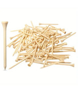 20pcs Biodegradable Eco-Friendly Bamboo Golf Tees, 3-1/4 inch - £5.53 GBP