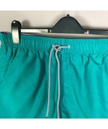 Ted Baker Teal Block Color Design Swim Trunks Shorts Sz 32W XL - £27.52 GBP