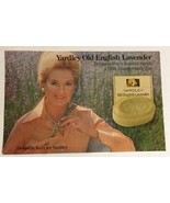 1970s Yardley Old English Lavender Vintage Print Ad Deborah Kerr pa31 - £6.30 GBP