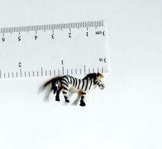 Doll House Shoppe 3 Toy Zebra Figures 11934 Micro-Mini Miniature Animal - $4.50