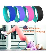 New TPE Yoga Wheel Comfortable Stretching Relaxation Relieves Pain Yoga ... - £18.91 GBP+