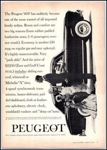 1959 Peugeot 403 Sedan Automobile Car PRINT AD BX4 - $86.97 MXN