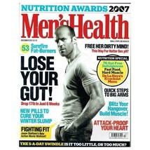 Men&#39;s Health Magazine December  2007 mbox3567/h Lose your Gut - £3.84 GBP