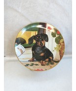 THE DANBURY MINT 8&quot; Welcome Home By Christopher Nick DACHSHUNDS Collecto... - $10.40