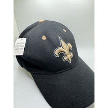 New Orleans Saints Adjustable Hat NFL Football Black - $9.75