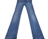 Miss Me Boot Cut Jeans Denim Women’s  Embellished Studs Size 28 Modelo Blue - $24.74