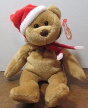 TY Beanie Babies Baby plush &quot;TEDDY&quot; 1997 CHRISTMAS W/TAG - £7.10 GBP