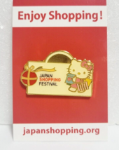Hello Kitty Pin Badge Japan Shopping Festival Limited Rare - £17.66 GBP