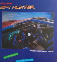 Spy Hunter Arcade Flyer Video Game Foldout Brochure Vintage Retro Art Promo 1983 - £41.47 GBP