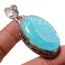 Australian Triplet Opal Vintage Style Gemstone Pendant Jewelry 2.30&quot; SA 2429 - £4.68 GBP