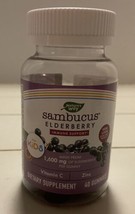 Natures Way 40 Sambucus Elderberry Gummies Vitamin C and Zinc for Kids - $9.95