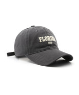 Kings Collection Grey American Style Baseball Cap Summer Style - $25.97 CAD