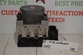 15-16 Dodge Challenger ABS Pump Control OEM 68276897AB Module 105-15D3 - £35.37 GBP