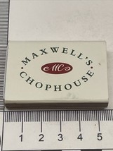 Matckbox Cover  Maxwell’s Chophouse restaurant  Boca Raton, FL  gmg Unstruck - £9.73 GBP
