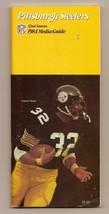 1984 Pittsburgh Steelers Media Guide Franco Harris NFL Football - £18.95 GBP
