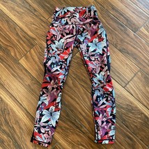 Lululemon Size 4 Train Times 7/8 Pant 25&quot;Lush Lillies Luxtreme Mesh Legging - $26.89