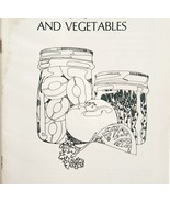 1983 Home Canning of Fruits &amp; Vegetables USDA Booklet Agriculture - £18.66 GBP